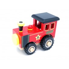 Wooden Vehicle - Red Train Wooden Vehicle - Red Train
